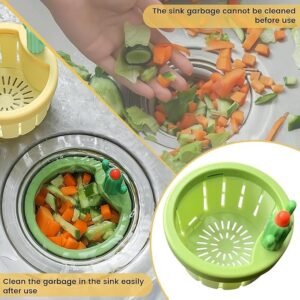Cactus Kitchen Sink Drain Strainer Cute Cactus Sink Filter Hair Catcher for Kitchen Bathroom Drain Protection - Image 4
