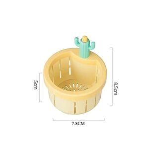 Cactus Kitchen Sink Drain Strainer Cute Cactus Sink Filter Hair Catcher for Kitchen Bathroom Drain Protection - Image 9