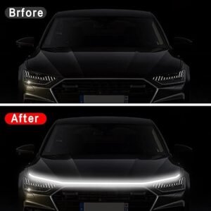 Car Hood Light LED Engine Bay Light Strip Waterproof Under Hood Light for Car Engine Compartment Illumination - Image 5