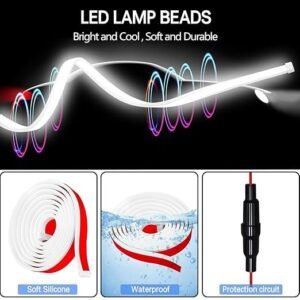 Car Hood Light LED Engine Bay Light Strip Waterproof Under Hood Light for Car Engine Compartment Illumination - Image 6