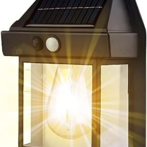 Solar Wall Bulb Light Outdoor Solar Powered LED Bulb Lamp Waterproof Garden Wall Light for Outdoor Decoration - Image 9