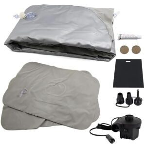 Inflatable Car Bed Portable Air Mattress for Car Back Seat Travel Camping Sleeping Bed - Image 8
