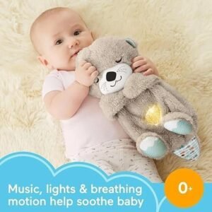 Breathing Teddy Bear Plush Toy Soft Breathing Teddy Sleep Companion with Calming Motion and Gentle Light for Kids Comfort and Relaxation - Image 4