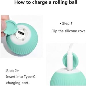 Pet Teasing Ball Interactive Cat Toy Rolling Ball Automatic Pet Play Ball for Cats and Small Pets Indoor Exercise Toy - Image 5
