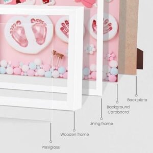 Baby Hand and Footprint Clay Kit Newborn Memory Keepsake Kit for Baby Handprint and Footprint Impressions - Image 4