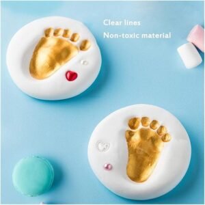 Baby Hand and Footprint Clay Kit Newborn Memory Keepsake Kit for Baby Handprint and Footprint Impressions - Image 8