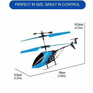 Flying Helicopter Toy Infrared Controlled Flying Helicopter Toy with LED Lights for Kids Indoor Outdoor Play - Image 4