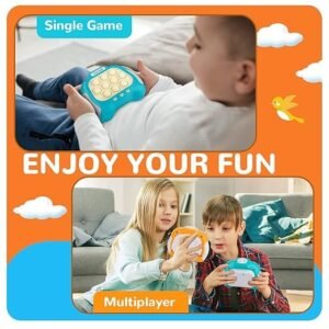 Puzzle Pop Light Up Game Interactive Electronic Puzzle Game with Light Effects Brain Teaser Game for Kids and Adults - Image 4