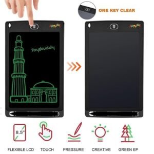 Magic Writing Tablet 8.5 Inch LCD Writing Drawing Tablet Reusable Digital Drawing Pad for Kids Notes Sketching and Learning - Image 2