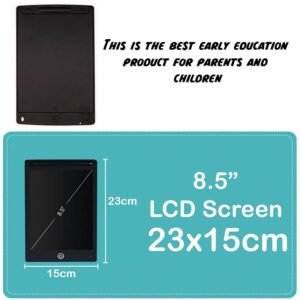 Magic Writing Tablet 8.5 Inch LCD Writing Drawing Tablet Reusable Digital Drawing Pad for Kids Notes Sketching and Learning - Image 3