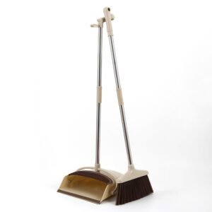 Mop with Broom Holder and Dustpan Cleaning Set for Home Floor Cleaning and Storage Organization - Image 6