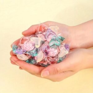 4 In 1 Laundry Detergent Soap Pods Powerful Cleaning Pods for Washing Machine Laundry - Image 5
