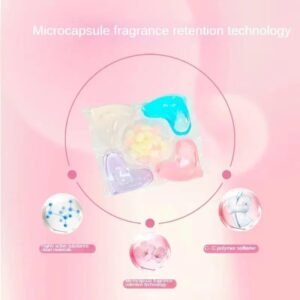 4 In 1 Laundry Detergent Soap Pods Powerful Cleaning Pods for Washing Machine Laundry - Image 8