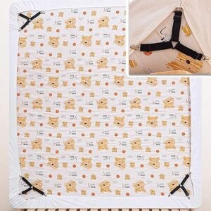 4 Pcs Triangle Bed Sheet Fixer Adjustable Mattress Sheet Clips Holder for Bed Sheets Mattress Cover Fasteners - Image 5