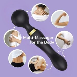 Personal Body Massager Electric Handheld Massage Device for Muscle Relaxation Stress Relief and Body Comfort - Image 6