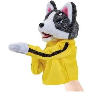 Kung Fu Dog Toy Action Figure Funny Kung Fu Style Dog Toy Decorative Desk Toy Collectible Gift for Kids and Dog Lovers - Image 1