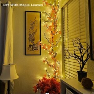 LED Vines Tree Light Decorative Wall Vine Lights with Warm LED Lighting for Bedroom Living Room Wall Decor and Ambient Lighting - Image 6