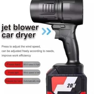 Violent Turbo Jet Air Fan High Speed Handheld Air Blower Powerful Turbo Jet Fan Portable Cleaning Blower for Dust Removal Car Cleaning Keyboard Electronics and Outdoor Use - Image 5
