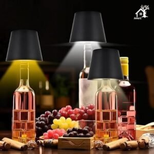 Wireless Bottle Lamp Rechargeable LED Bottle Light Decorative Table Lamp for Wine Bottles Home Decor and Restaurant Lighting - Image 6