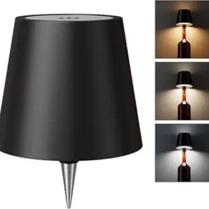 Wireless Bottle Lamp Rechargeable LED Bottle Light Decorative Table Lamp for Wine Bottles Home Decor and Restaurant Lighting - Image 1