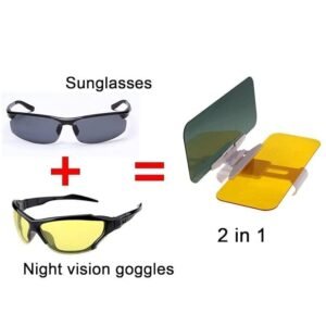 Car HD Visor Anti Glare Sun Visor for Car Windshield Day Night Driving Sun Glare Protection Visor for Safe Driving - Image 4